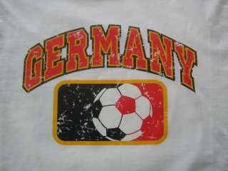 GERMANY T SHIRT SOCCER FOOTBALL TEAM WORLDCUP SPORT TEE  