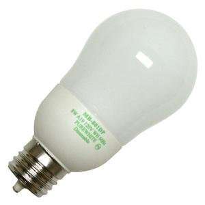   A19 WH pw Cold Cathode Screw Base Compact Fluorescent Light Bulb Home