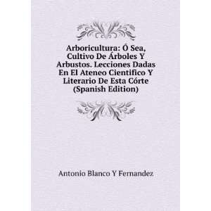   De Esta CÃ³rte (Spanish Edition): Antonio Blanco Y Fernandez: Books