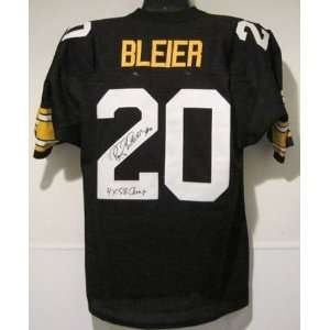  Rocky Bleier Autographed Pittsburgh Steelers Jersey 