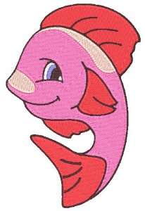 FANCY FISH    13 MACHINE EMBROIDERY DESIGNS (AzEB)  