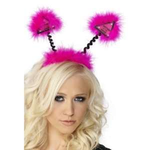   Bright Pink Mother Of The Bride Fluffy Head Boppers: Toys & Games