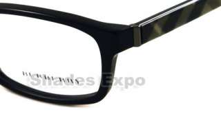 NEW Burberry EYEGLASSES BE 2087 BLACK 3240 BE2087 AUTH  
