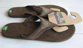 SANUK fashion sandals Masala brown Womens 7 NEW NWOT  