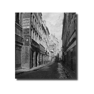  Rue Des Bourdonnais from Rue De Rivoli Paris 185878 Giclee 
