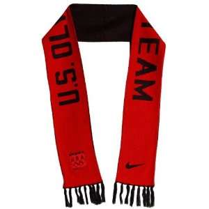    Nike 2010 Winter Olympics Team USA Red Scarf: Sports & Outdoors