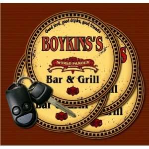  BOYKINS Family Name Bar & Grill Coasters: Kitchen 