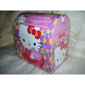  Hello Kitty Keepsake Light Up Mailbox 32 Valentine Cards 