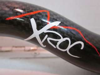 Alpha Q XRoc 25.4 Carbon XC Mountain Bike Riser Handlebar Bar  