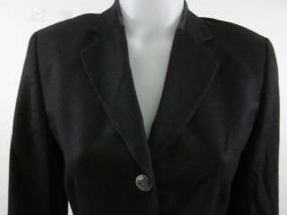 ESCADA MARGARETHA LEY Black Long Sleeve Blazer Coat 36  