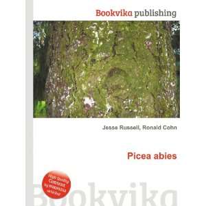  Picea abies: Ronald Cohn Jesse Russell: Books