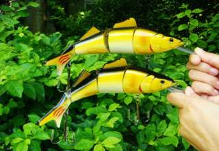 2xTOP Jointed Swimbait Crankbaits Fishing lures 22cm F7  