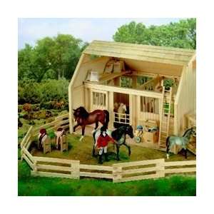  Breyer Horses Wood Corral: Toys & Games