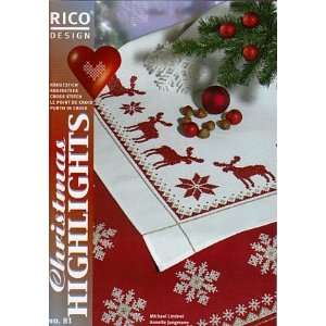  Christmas Highlights   Cross Stitch Pattern: Arts, Crafts 