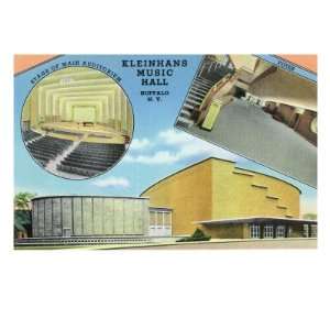  Buffalo, New York, Exterior View of Kleinhans Music Hall 