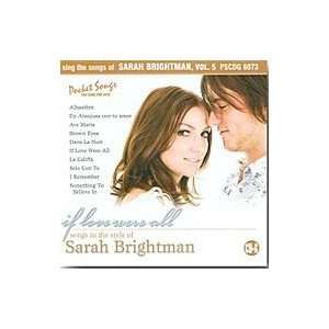  Sarah Brightman, Volume 5 (Karaoke CDG) Musical 