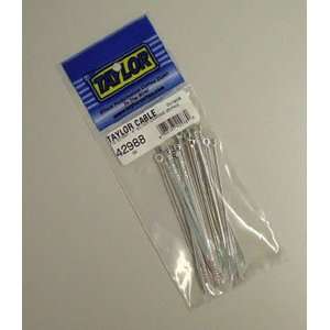   Cable 42988 Chrome Plated 4 Wire Tie Strap   Set of 25: Automotive