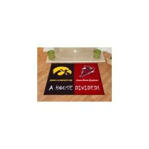   Iowa State Cyclones House Divided NCAA All Star Floor Mat (34x45