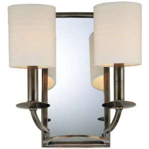  WINTHROP 2 LIGHT MIRRORED WALL SCONCE 82 by Hudson Valley 