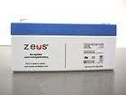 ZEUS 6V 12AH SLA Rechargeable Battery and ZEUS Charger Combo Pack 