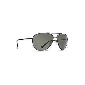  Von Zipper Wingding (Black Satin/Grey)   Sunglasses 2011 