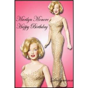  Franklin Mint Marilyn Monroe Happy Birthday Mr. President Doll 