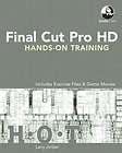 Final Cut Pro Hd Hands On Training [With DVD] NEW