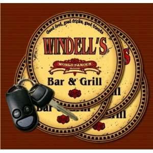  WINDELLS Family Name Bar & Grill Coasters: Kitchen 
