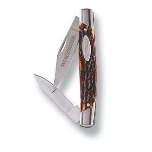  Winchester 22 01365 Mini 2 Blade Ersatz Stag Stockman 