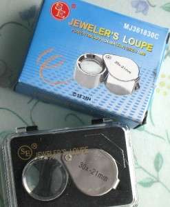 JEWELERS LOUPE MAGNIFIER 30X FOR JEWELRY SELLER USA  