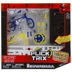  Kuwahara Flick Trix ~4 BMX Finger Bike Shop Set 