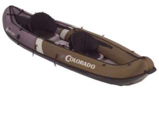 SEVYLOR Colorado Inflatable 2 Man Fishing Canoe Boat  