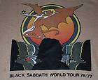VINTAGE BLACK SABBATH MOB RULES TOUR 82 T  SHIRT 1982 1980S M 