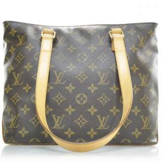 LOUIS VUITTON Monogram CABAS PIANO Tote Bag Purse  