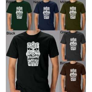  Black Tiki Shirt Medium   Tiki   Big Kahuna Word Art: Everything Else