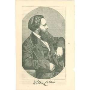  1865 Print Author Wilkie Collins 