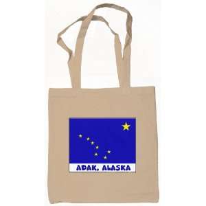  Adak Alaska Souvenir Tote Bag Natural: Everything Else