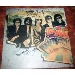  TRAVELING WILBURYS autographed SIGNED #1 RECORD 