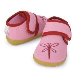    Boo Dragon Fly Baby Slippers Color: Brown, Size: Medium: Baby