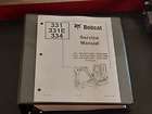 bobcat 331 331e 334 g series excavator service manual 6902743