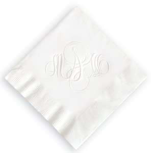 Firenze Personalized Embossed Napkins 