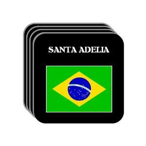  Brazil   SANTA ADELIA Set of 4 Mini Mousepad Coasters 