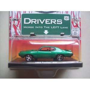    M2 Machines Drivers 101 R2 Green 1969 Pontiac GTO Toys & Games