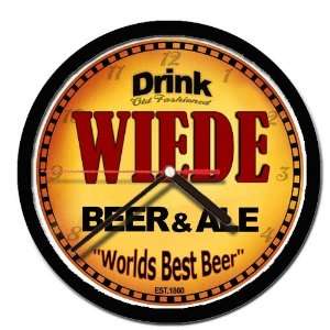  WIEDE beer and ale cerveza wall clock: Everything Else