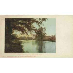    Reprint The Huron River, Near Ann Arbor, Mich
