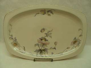 EPIAG CHINA 14 1/2 OVAL PLATTER PASTELLE PATTERN GERMANY  