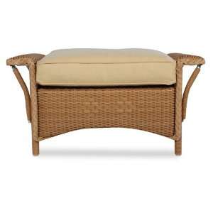  Lloyd Flanders Nantucket Wicker Ottoman: Home & Kitchen