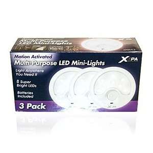  Xepa XP8ML3 LED Light with Motion Detector 3 Pack: Home 