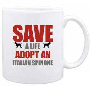   New  Save A Life , Adopt A Italian Spinone  Mug Dog: Home & Kitchen