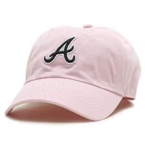  Atlanta Braves Caroline Womens Cap   Pink Adjustable 